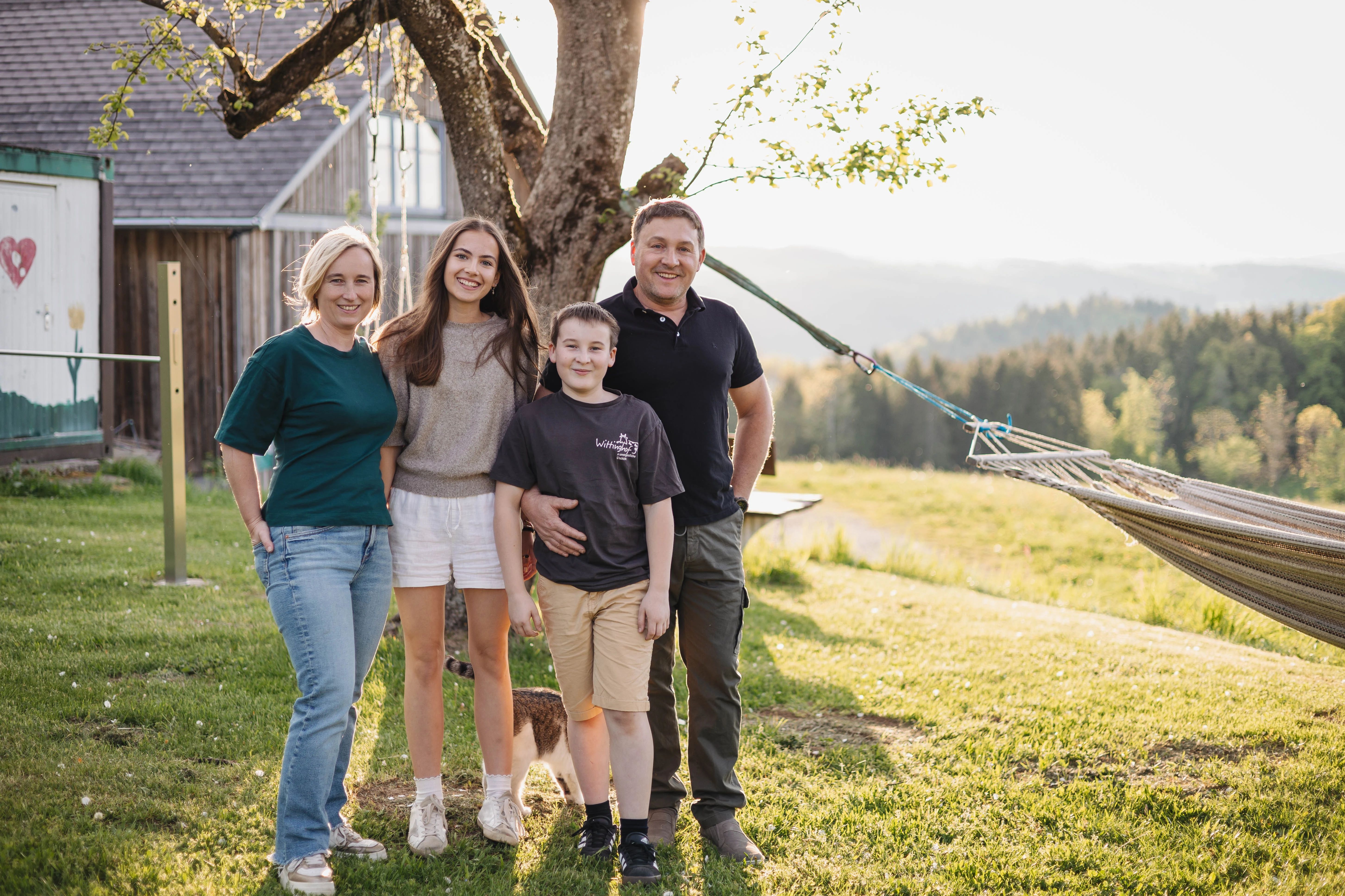Familie Auberger am Wittinghof